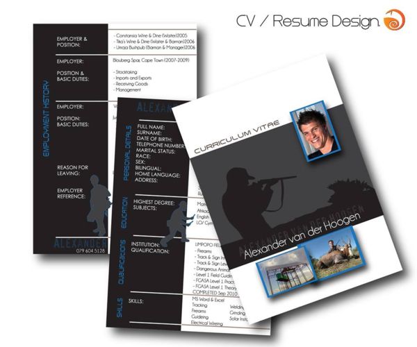 cv or resume design makeover